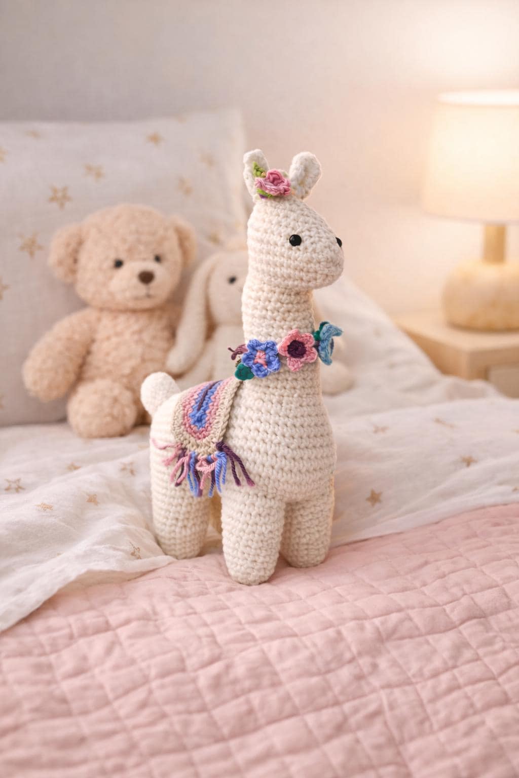 Llama Plush Toy | Handmade Crochet Amigurumi