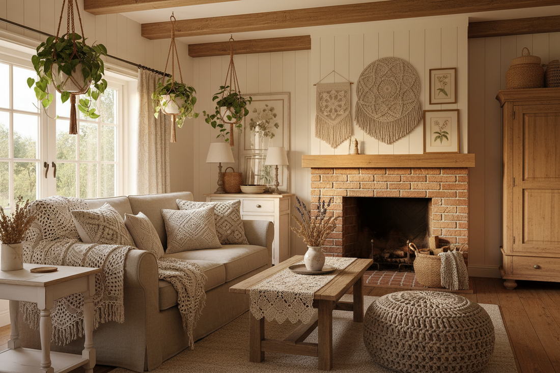 How to Style Crochet Decor in a Cozy Home