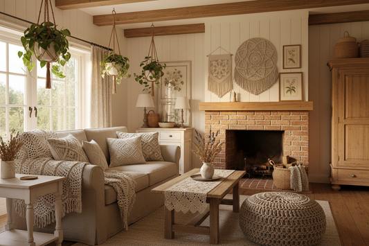 How to Style Crochet Decor in a Cozy Home