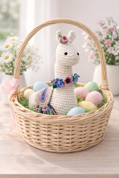 Llama Plush Toy | Handmade Crochet Amigurumi