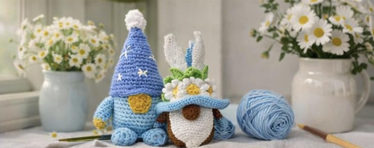 Winter Gnome | Handmade Crochet Decor