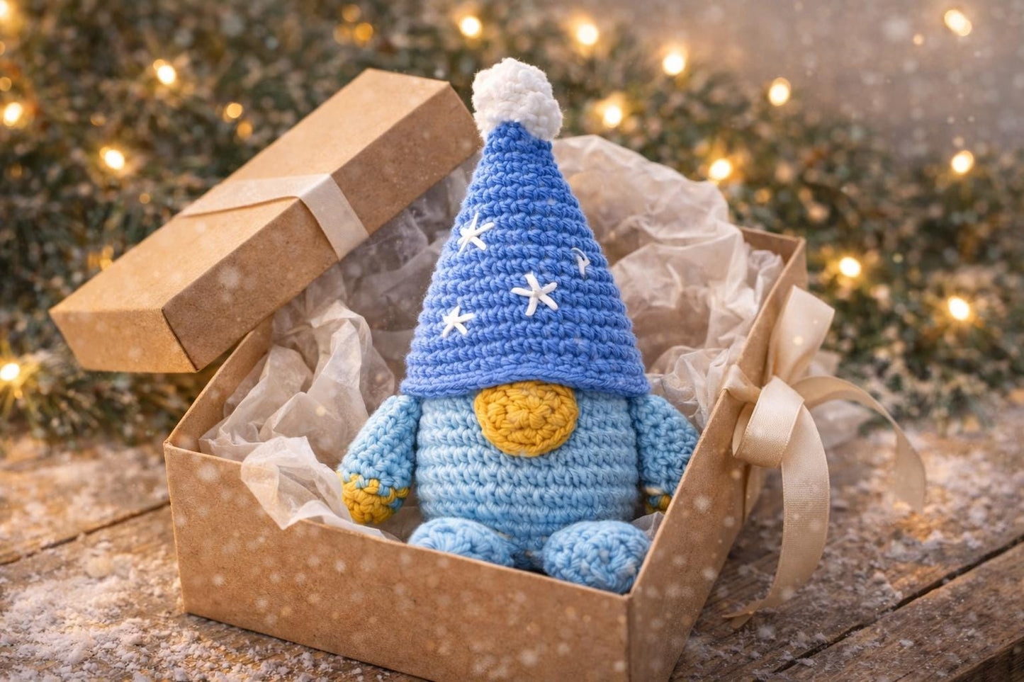 Winter Gnome | Handmade Crochet Decor