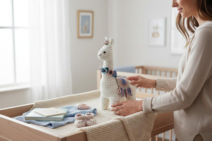 Llama Plush Toy | Handmade Crochet Amigurumi