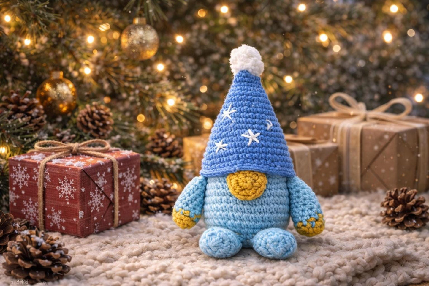 Winter Gnome | Handmade Crochet Decor